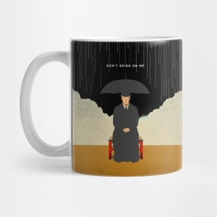 Rain: Don't Reign on Me on a dark (Knocked Out) background Mug